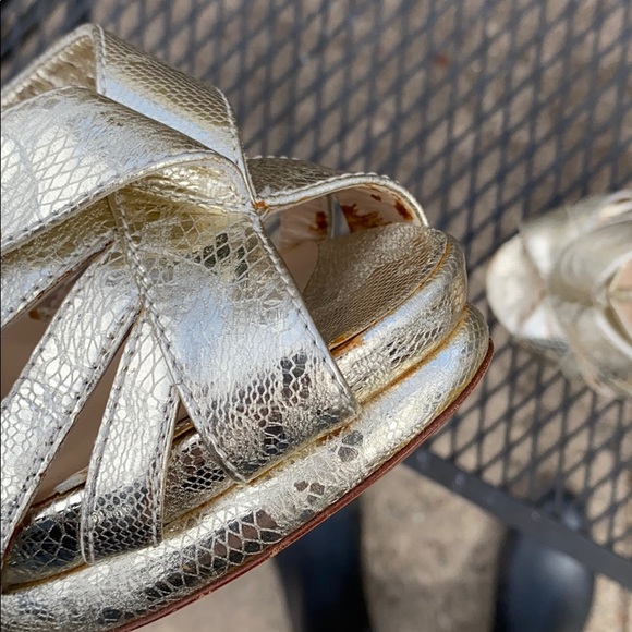 Nicholas Kirkwood Metallic heels size 38 1/2 - Picture 6 of 6